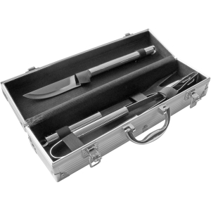 SET DE ASADO / BBQ METAL BOX